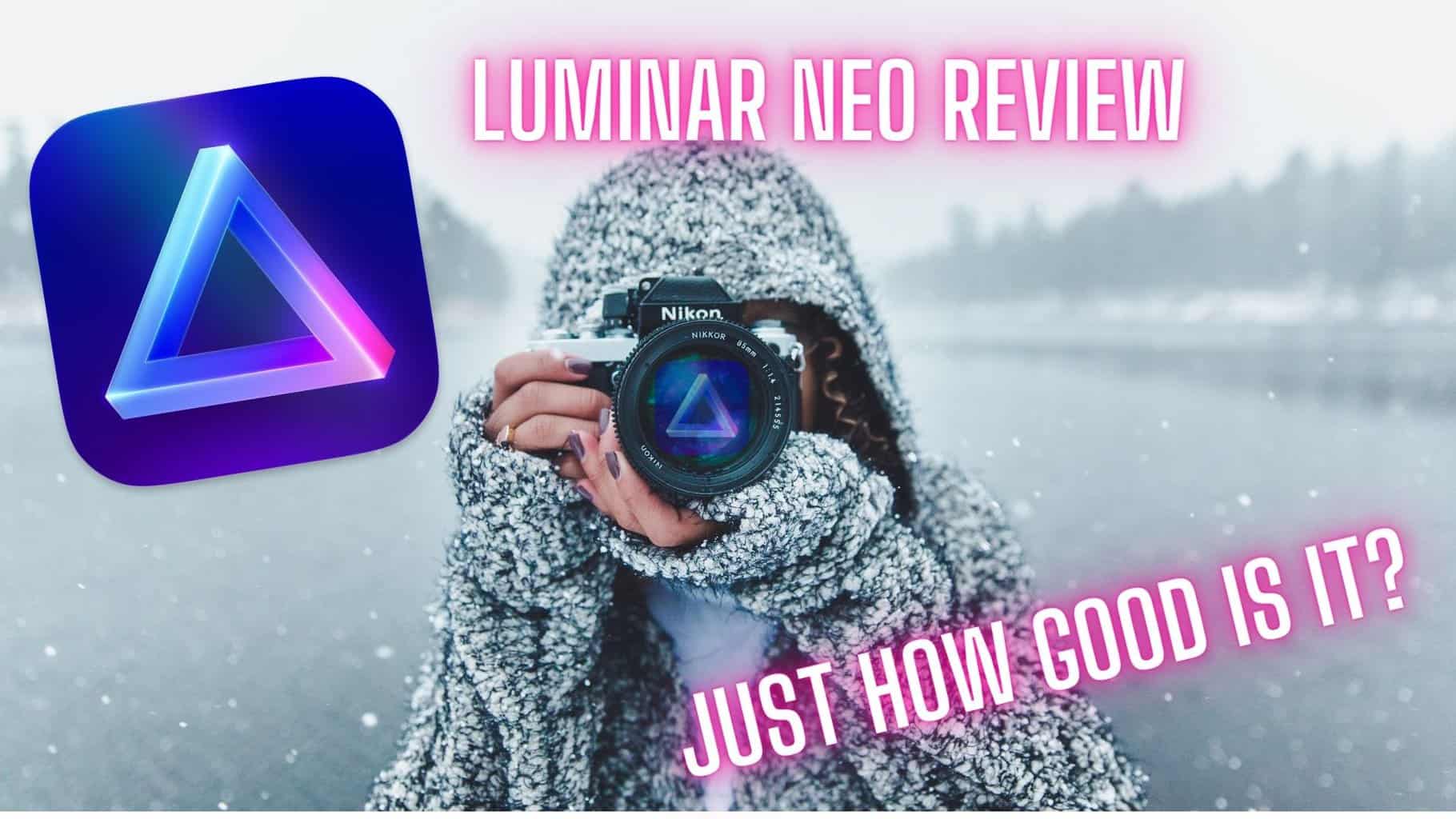 luminar neo background removal