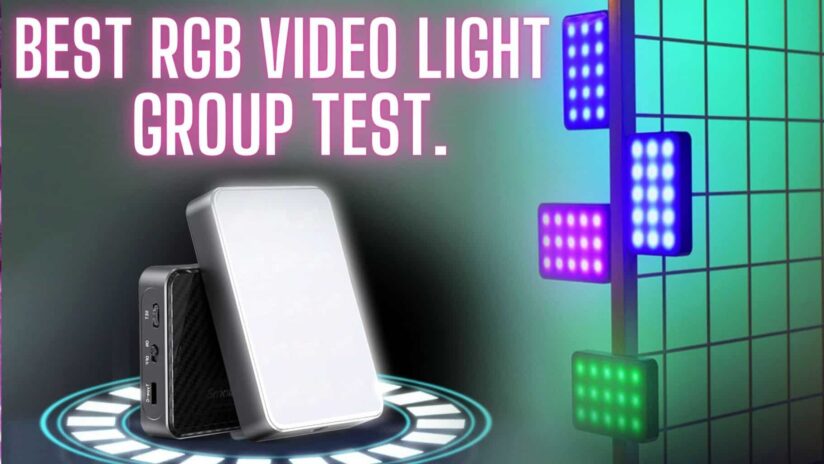 Best RGB Video light group test.