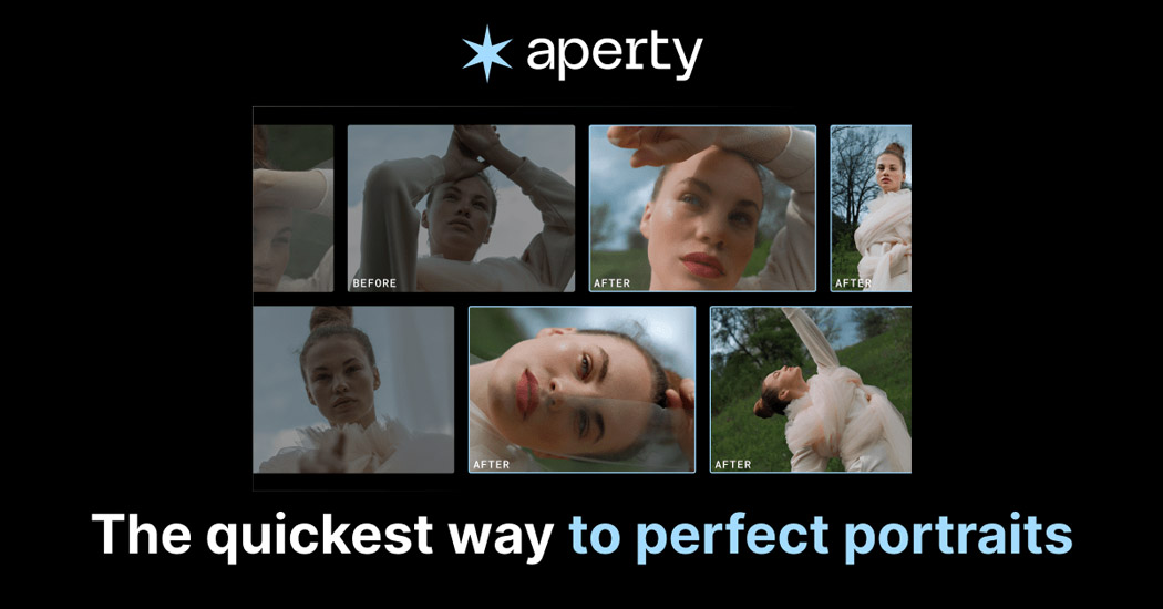 Multiple images for my Skylum Aperty review with text describing Aperty from Skylum.